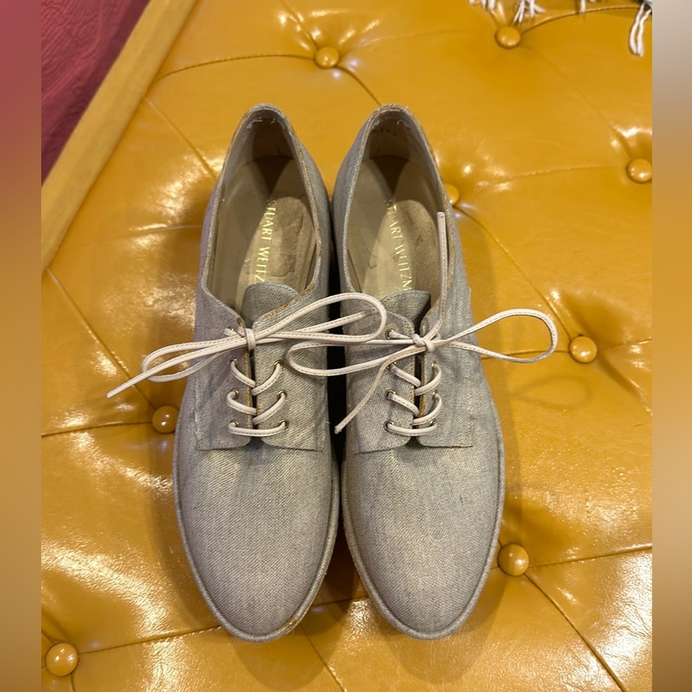 Stuart Weitzman Like New Platform Shoes. - image 2